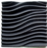 3D polyester acoustic panel