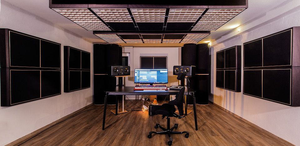 Acoustics solutions for recording studios and recording rooms